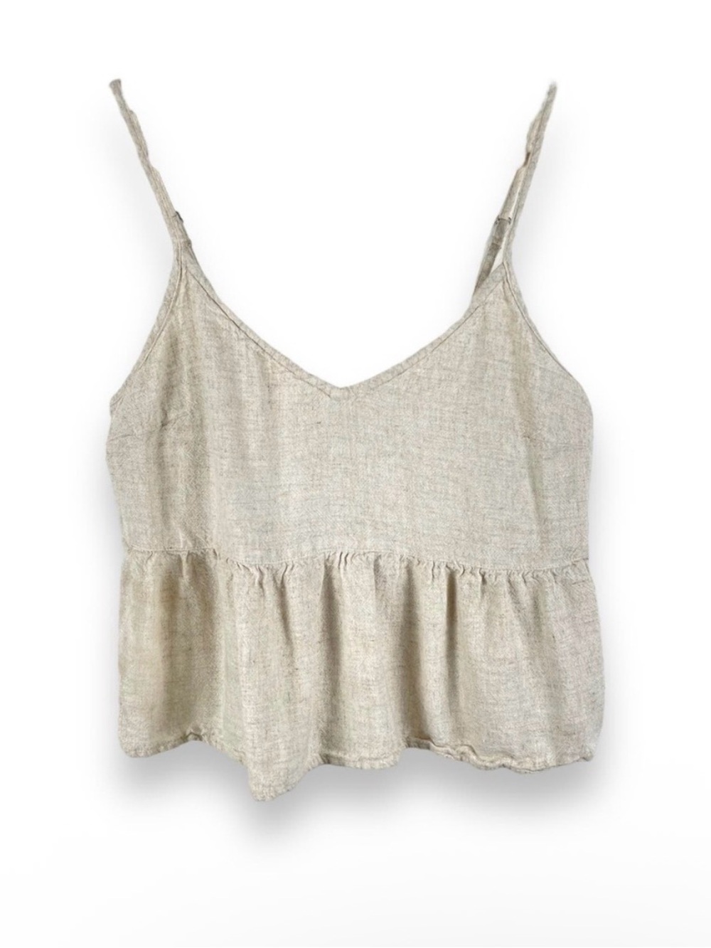 NWT Abercrombie and Fitch Linen Blend Tank Top